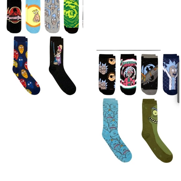 Adult Swim | Underwear & Socks | Rick Morty 2 Days Of Socks Advent ...